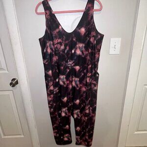 Old Navy Tie-Dye Sleeveless Jumpsuit Size 2X